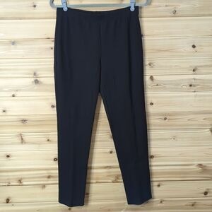 Clara Sun Woo Pants Womens Large Black Ponte Leggings